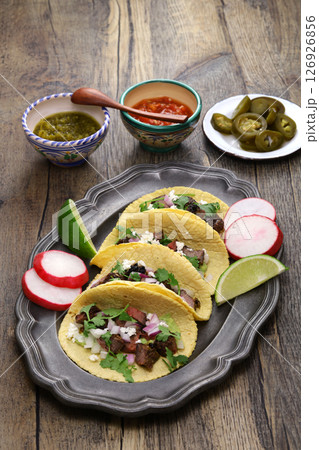 カルネアサダ・タコス 126926856