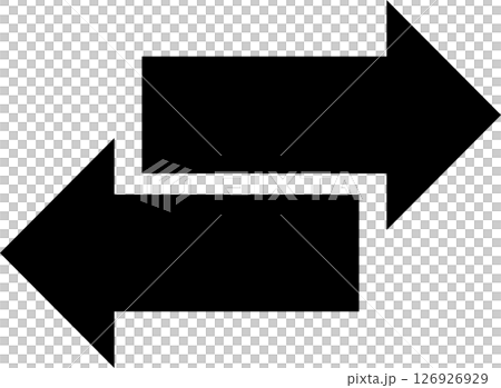 矢印 方向 ベクターアイコン素材 矢印 方向 ベクターアイコン素材 126926929
