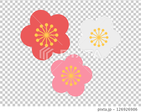 梅の花のアイコン 126926986