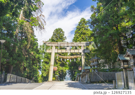 生駒山寳山寺(宝山寺) 大鳥居 生駒山寳山寺(宝山寺) 大鳥居 126927135