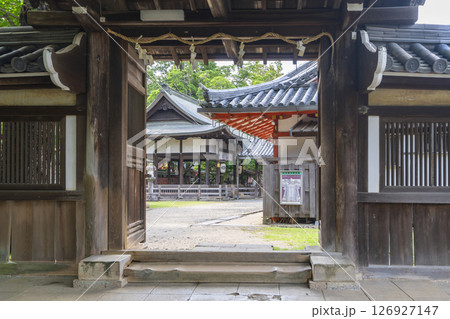 手向山八幡宮 北門(奈良県奈良市雑司町) 手向山八幡宮 北門(奈良県奈良市雑司町) 126927147