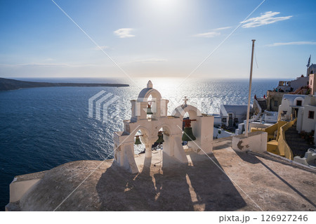 ギリシャのサントリーニ島の美しい風景(2025年) ギリシャのサントリーニ島の美しい風景(2025年) 126927246