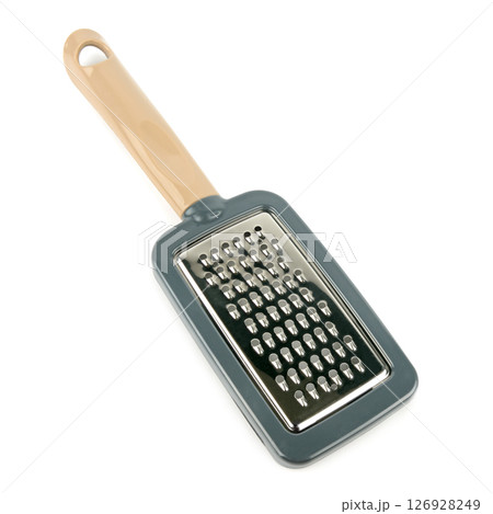 grater isolated on white background, top view. grater isolated on white background, top view. 126928249