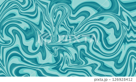 Green marble and liquid smooth texture background illustration 126928412