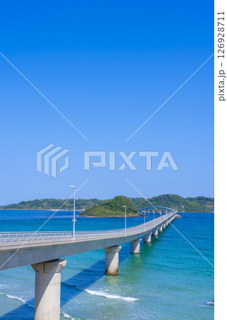 【縦写真】角島大橋 【縦写真】角島大橋 126928711