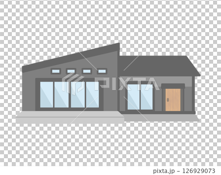 單層房屋建築插圖 126929073