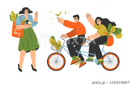 Joyful Urban Life A Celebration of Cycling and Nature for Enthusiasts Everywhere 126929667