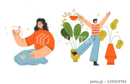 Engaging and Joyful Home Activities That Involve Plants and Foster Creative Expression Engaging and Joyful Home Activities That Involve Plants and Foster Creative Expression 126929761
