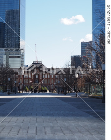 東京駅 丸の内口 赤レンガ駅舎 東京駅 丸の内口 赤レンガ駅舎 126932650