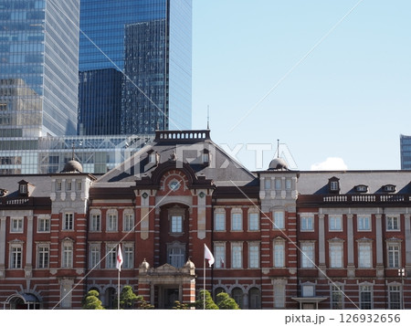 東京駅 丸の内口 赤レンガ駅舎 東京駅 丸の内口 赤レンガ駅舎 126932656