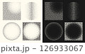 Halftone dot tone grunge effect abstract pattern texture vector graphic retro illustration.gradient geometric element art shape modern creative pop wallpaper vintage monochrome print frame 126933067