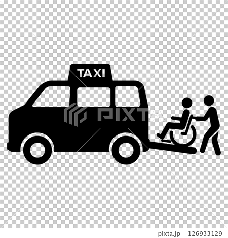 介護タクシーのアイコン 126933129