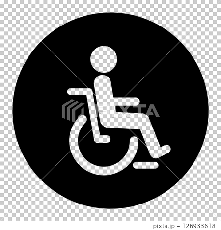 Wheelchair icon Wheelchair icon 126933618