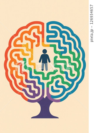 Concept of neurodiversity, self-acceptance, growth, and Autistic Pride Day 126934657