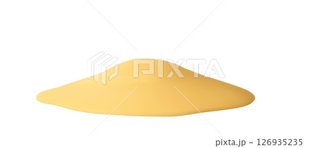 3d Sand island 126935235