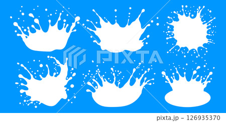 Milk Splash Set 126935370