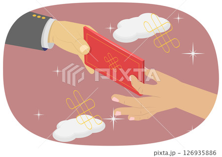 3D Isometric Flat Illustration of Chinese New Lunar Year, Prosperity and Good Luck 3D Isometric Flat Illustration of Chinese New Lunar Year, Prosperity and Good Luck 126935886