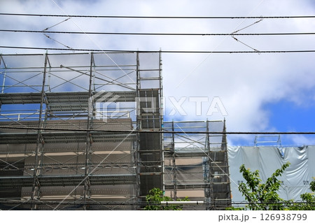 外部足場  (枠組足場)　イメージ 126938799