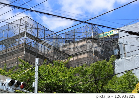 外部足場  (枠組足場)　イメージ 126938829