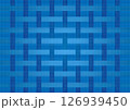 濃紺背景に太い罫線が網目状に交差するデジタル風壁紙 126939450