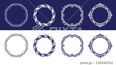 アンティークフレーム素材 アンティークフレーム素材 126940502