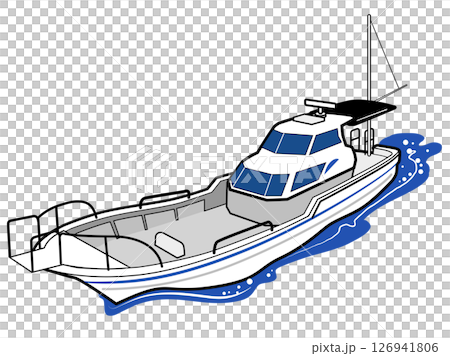 休閒釣魚船 - 釣魚船 126941806