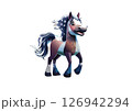 馬のイラスト 126942294