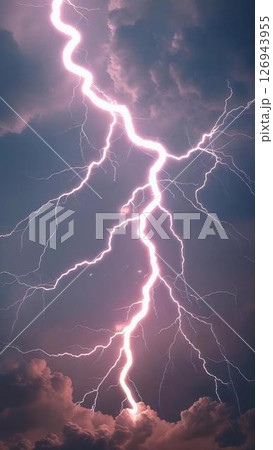 雷のエフェクト 126943955