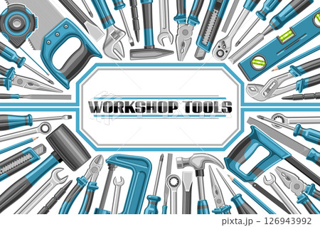 Vector template for Workshop Tools 126943992