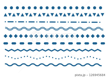 ラインセット-1-ダークブルー ラインセット-1-ダークブルー 126945684