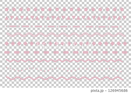 Line Set-1-Pink Line Set-1-Pink 126945686