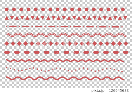 Line Set-1-Red Line Set-1-Red 126945688