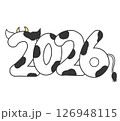 2026/牛年賀素材 126948115