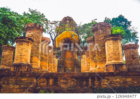 Ponagar Ancient Champa Towers In Nha Trang City, Vietnam. 126948477
