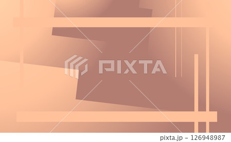 Peach fuzz pantone colour abstract background illustration. Perfect for wallpaper, background, poster, banner, book cover 126948987