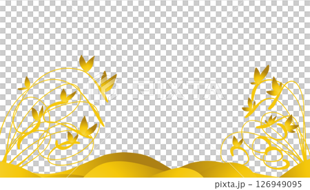 Illustration background with a mellow yellow plant theme. Perfect for wallpaper, invitation cards, envelopes, magazines, book covers. Illustration background with a mellow yellow plant theme. Perfect for wallpaper, invitation cards, envelopes, magazines, book covers. 126949095