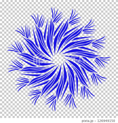 Blue tribal mandala icon with shadow. Perfect for logos, icons, items, tattoos, stickers, posters, banners, clothes, hats Blue tribal mandala icon with shadow. Perfect for logos, icons, items, tattoos, stickers, posters, banners, clothes, hats 126949150