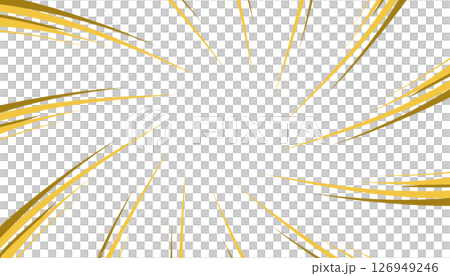 Illustration of an abstract comic background with a yellow pattern. Perfect for adding energy and excitement to graphic designs, posters, websites, comics, banners, magazine covers, invitation covers 126949246