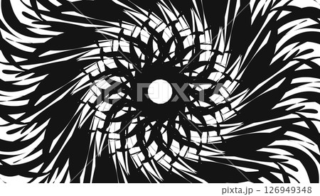 Abstract background illustration with black tones. Perfect for magazine backgrounds, posters, websites, book covers 126949348