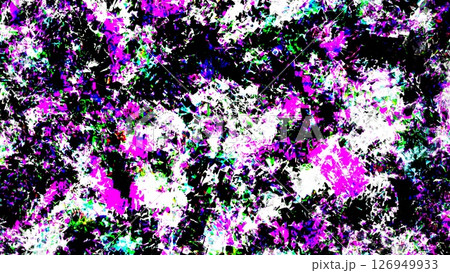 背景素材_ギャラクティックノイズ_黒桃 背景素材_ギャラクティックノイズ_黒桃 126949933
