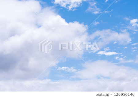 雨上がりの澄んだ青空と白い雲43 雨上がりの澄んだ青空と白い雲43 126950146