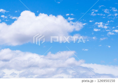 雨上がりの澄んだ青空と白い雲47 雨上がりの澄んだ青空と白い雲47 126950150