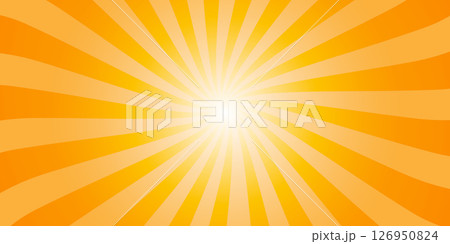 Sun Sunburst Pattern. 126950824