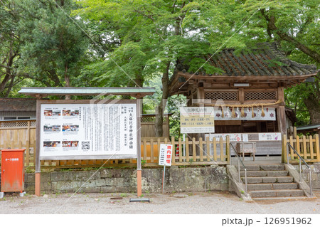 鳴門市にある大麻比古神社の境内 126951962