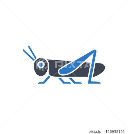 Grasshopper Symbol Icon Grasshopper Symbol Icon 126952101