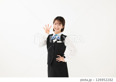 制服を着た女性（4） 126952282