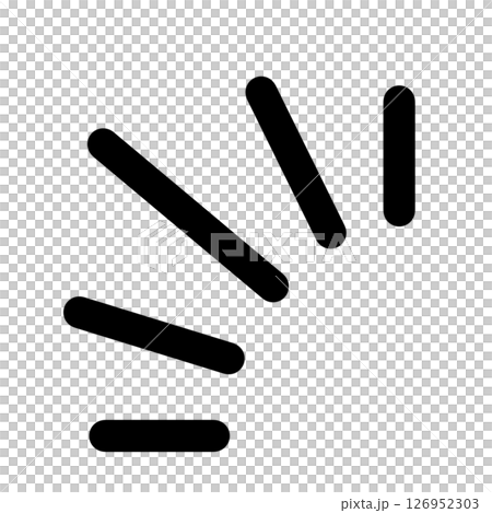 Awareness Emphasis Symbol Illustration Material Awareness Emphasis Symbol Illustration Material 126952303