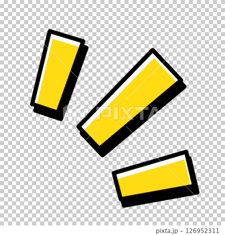 気づき　強調　記号　イラスト素材 126952311