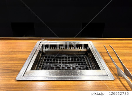 一人焼肉用のコンロ 126952786