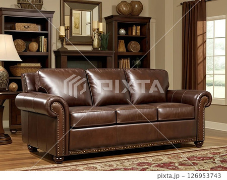 レザーのソファー レザーのソファー 126953743